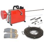 Market - Curatenie si intretinere casa - Produse menaj - Solutii curatenie - Masina de curatat tevi, 250 W, 15 m x 16 mm, 4,5 m x 9,5 mm - Infinity.ro