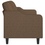 Casa si Gradina - Mobilier - Canapele si coltare - Canapele - Canapea cu 3 locuri, maro, 180 cm, material textil - Infinity.ro