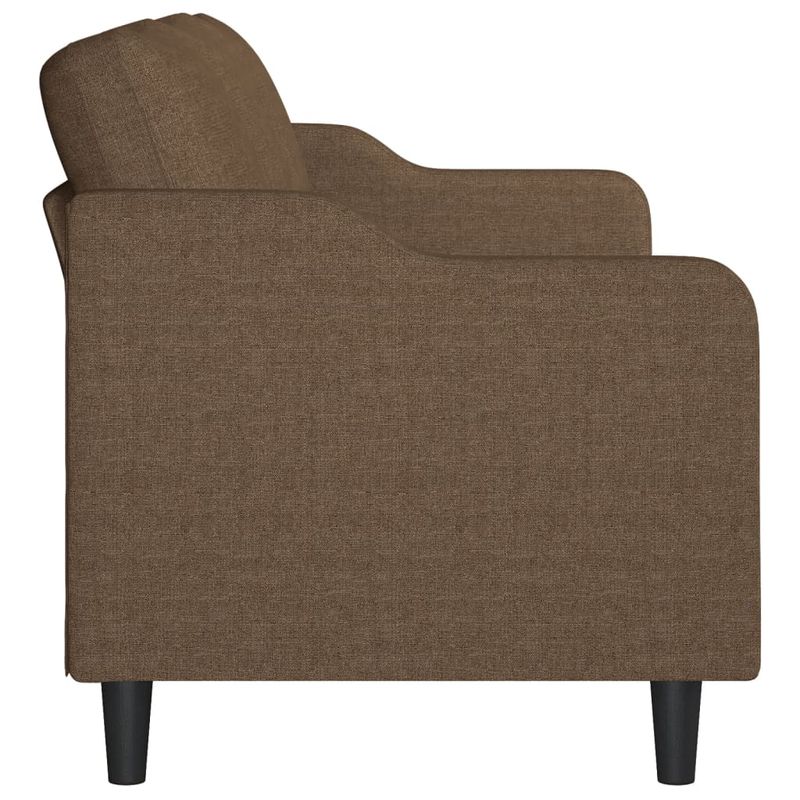 Casa si Gradina - Mobilier - Canapele si coltare - Canapele - Canapea cu 3 locuri, maro, 180 cm, material textil - Infinity.ro