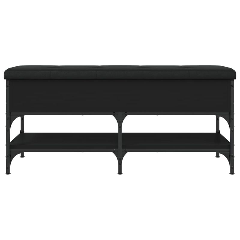 Casa si Gradina - Mobilier - Organizare si depozitare - Bancute - Banca de pantofi, negru, 102x42x45 cm, lemn prelucrat - Infinity.ro