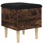 Casa si Gradina - Mobilier - Organizare si depozitare - Bancute - Banca de pantofi, stejar fumuriu, 42x42x46 cm, lemn prelucrat - Infinity.ro