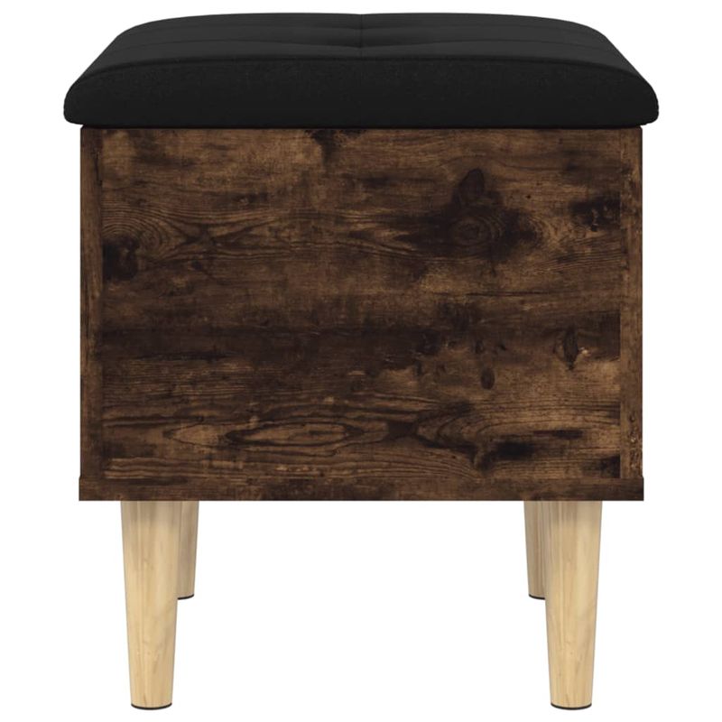 Casa si Gradina - Mobilier - Organizare si depozitare - Bancute - Banca de pantofi, stejar fumuriu, 42x42x46 cm, lemn prelucrat - Infinity.ro