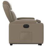 Casa si Gradina - Mobilier - Scaune si fotolii - Fotolii - Fotoliu rabatabil electric cu ridicare, cappuccino - Infinity.ro