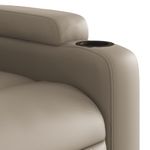 Casa si Gradina - Mobilier - Scaune si fotolii - Fotolii - Fotoliu rabatabil electric cu ridicare, cappuccino - Infinity.ro