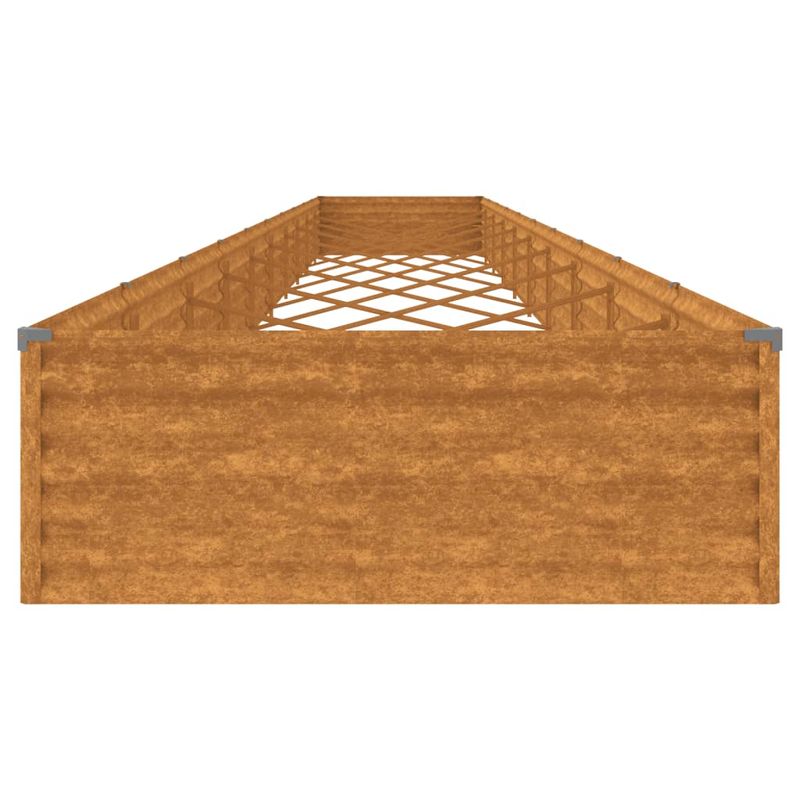 Casa si Gradina - Gradinarit si plante - Plante si ghivece - Ghivece si suporturi - Strat inaltat de gradina, 960x100x36 cm, otel corten - Infinity.ro