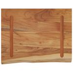 Casa si Gradina - Mobilier - Biblioteci si rafturi - Rafturi - Raft perete 40x30x2,5 cm dreptunghiular lemn acacia margine vie - Infinity.ro