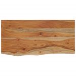 Casa si Gradina - Mobilier - Biblioteci si rafturi - Rafturi - Raft perete 60x30x2,5 cm dreptunghiular lemn acacia margine vie - Infinity.ro
