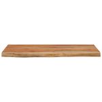 Casa si Gradina - Mobilier - Biblioteci si rafturi - Rafturi - Raft perete 60x30x2,5 cm dreptunghiular lemn acacia margine vie - Infinity.ro