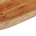 Casa si Gradina - Mobilier - Mobilier baie - Blaturi baie - Blat de baie, 80x60x2,5 cm, dreptunghiular, lemn masiv acacia - Infinity.ro