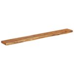 Casa si Gradina - Mobilier - Biblioteci si rafturi - Rafturi - Raft perete 180x20x3,8cm dreptunghiular lemn acacia margine vie - Infinity.ro