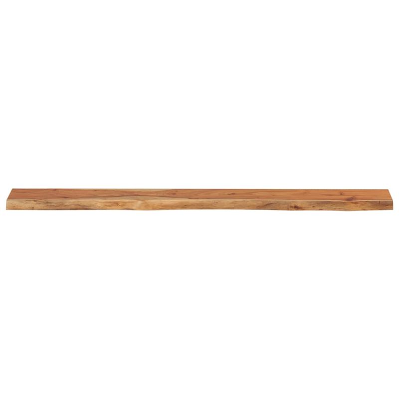 Casa si Gradina - Mobilier - Biblioteci si rafturi - Rafturi - Raft perete 180x20x3,8cm dreptunghiular lemn acacia margine vie - Infinity.ro