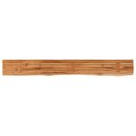 Casa si Gradina - Mobilier - Biblioteci si rafturi - Rafturi - Raft perete 180x20x3,8cm dreptunghiular lemn acacia margine vie - Infinity.ro