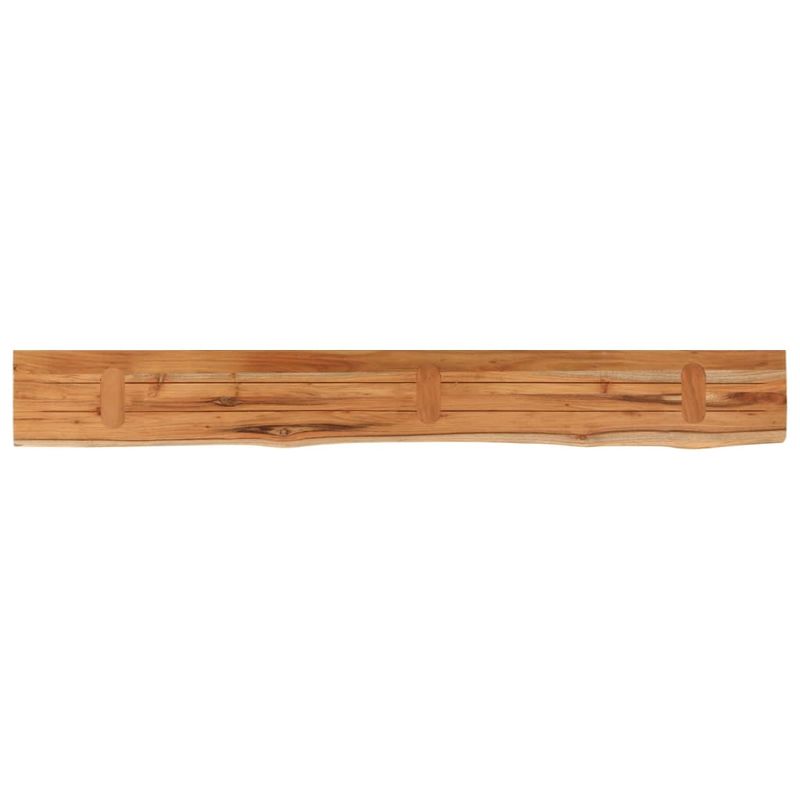 Casa si Gradina - Mobilier - Biblioteci si rafturi - Rafturi - Raft perete 180x20x3,8cm dreptunghiular lemn acacia margine vie - Infinity.ro