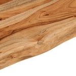 Casa si Gradina - Mobilier - Biblioteci si rafturi - Rafturi - Raft perete 180x20x3,8cm dreptunghiular lemn acacia margine vie - Infinity.ro