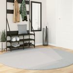Casa si Gradina - Textile si covoare - Covoare - Covoare casa - Covor HUARTE, fir scurt, moale si lavabil, gri, Ø 200 cm - Infinity.ro