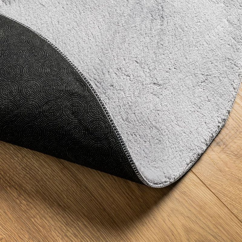 Casa si Gradina - Textile si covoare - Covoare - Covoare casa - Covor HUARTE, fir scurt, moale si lavabil, gri, Ø 200 cm - Infinity.ro