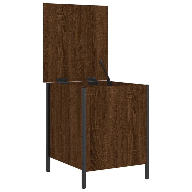 Casa si Gradina - Mobilier - Canapele si coltare - Banchete - Banca de depozitare, stejar maro, 40x42,5x50 cm, lemn prelucrat - Infinity.ro