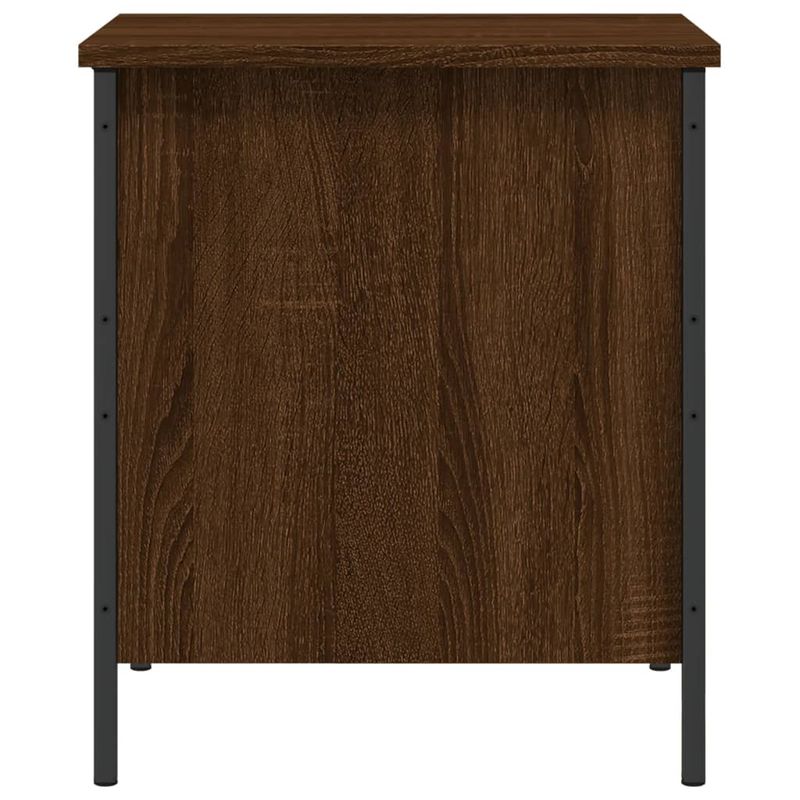 Casa si Gradina - Mobilier - Canapele si coltare - Banchete - Banca de depozitare, stejar maro, 40x42,5x50 cm, lemn prelucrat - Infinity.ro