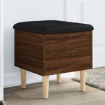 Casa si Gradina - Mobilier - Canapele si coltare - Banchete - Banca de depozitare, stejar maro, 42x42x46 cm, lemn prelucrat - Infinity.ro