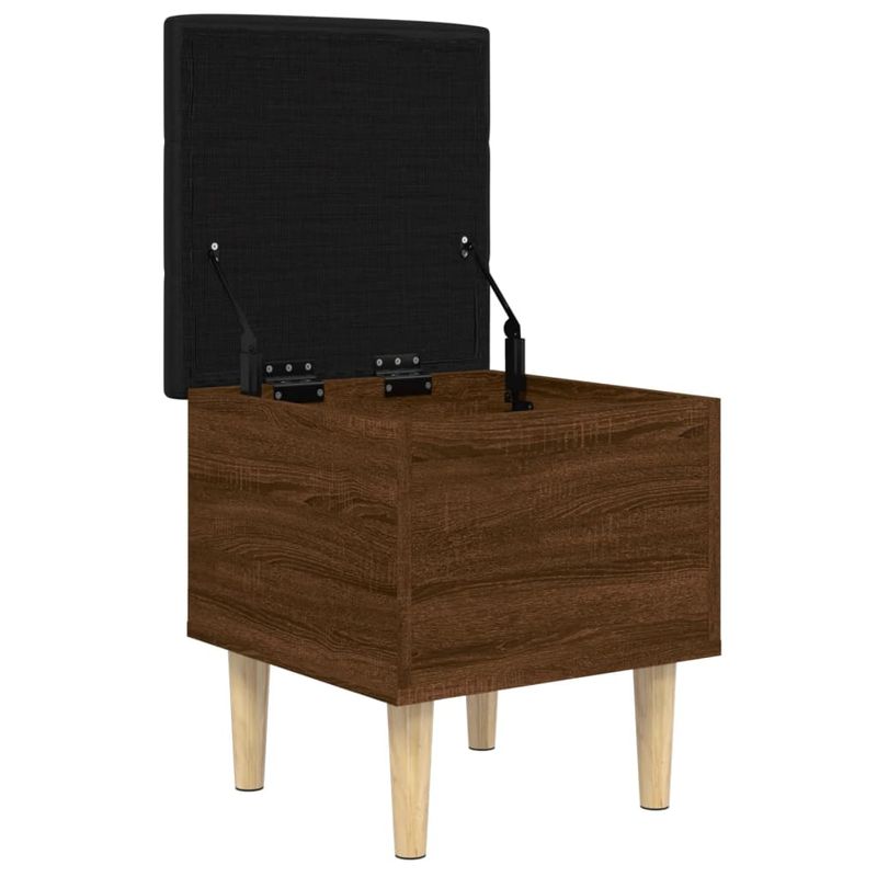 Casa si Gradina - Mobilier - Canapele si coltare - Banchete - Banca de depozitare, stejar maro, 42x42x46 cm, lemn prelucrat - Infinity.ro