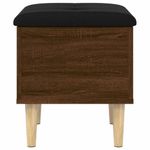 Casa si Gradina - Mobilier - Canapele si coltare - Banchete - Banca de depozitare, stejar maro, 42x42x46 cm, lemn prelucrat - Infinity.ro