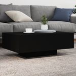 Casa si Gradina - Mobilier - Mese si birouri - Masute de cafea - Masuta de cafea cu lumini LED, negru, 85x55x31 cm - Infinity.ro