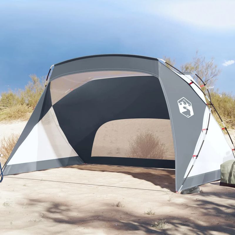 Sport si Outdoor - Camping - Corturi camping - Cort de plaja, gri, 274x178x170/148 cm, tafta 185T - Infinity.ro