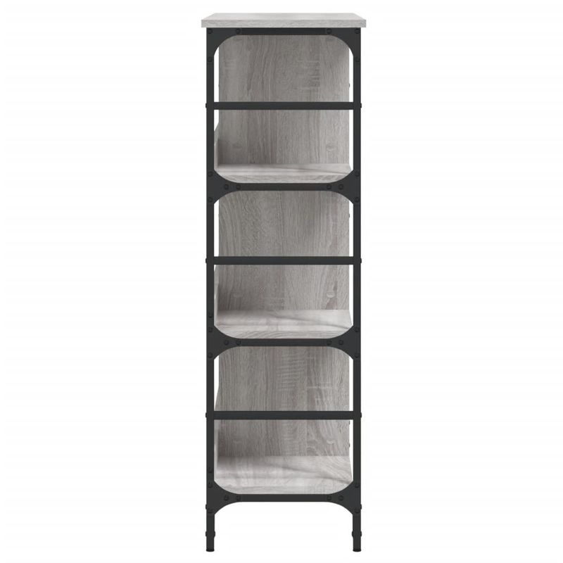 Casa si Gradina - Mobilier - Comode si corpuri - Comode - Servanta, gri sonoma, 102x32x103,5 cm, lemn prelucrat - Infinity.ro