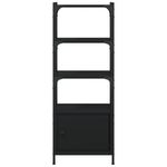 Casa si Gradina - Mobilier - Biblioteci si rafturi - Biblioteci - Biblioteca cu 3 niveluri, negru, 41x30x109,5 cm, lemn prelucrat - Infinity.ro