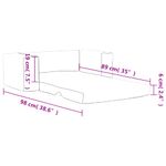 Casa si Gradina - Mobilier - Mobilier copii - Mobilier camera copiilor - Canapea extensibila pentru copii cu 2 locuri, roz, plus moale - Infinity.ro