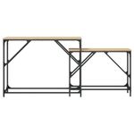 Casa si Gradina - Mobilier - Mese si birouri - Mese living - Mese console suprapuse, 2 buc, stejar sonoma, lemn prelucrat - Infinity.ro