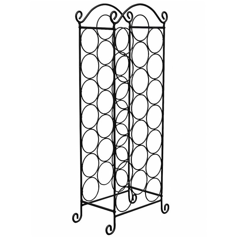 Casa si Gradina - Bucatarie si vesela - Accesorii bar - Suporturi bauturi - Suport sticle de vin pentru 21 de sticle, metal - Infinity.ro