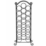 Casa si Gradina - Bucatarie si vesela - Accesorii bar - Suporturi bauturi - Suport sticle de vin pentru 21 de sticle, metal - Infinity.ro