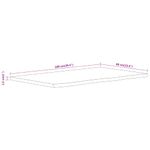 Casa si Gradina - Mobilier - Mobilier baie - Blaturi baie - Blat de baie, 100x60x2,5 cm, dreptunghiular, lemn masiv acacia - Infinity.ro