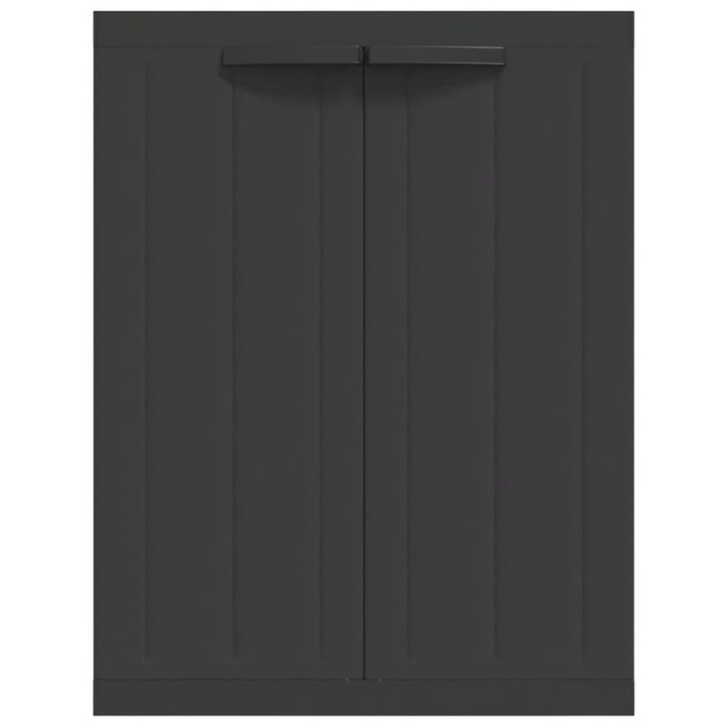 Casa si Gradina - Mobilier - Dulapuri si sifoniere - Dulapuri - Dulap depozitare de exterior, negru, 65x37x85 cm, PP - Infinity.ro