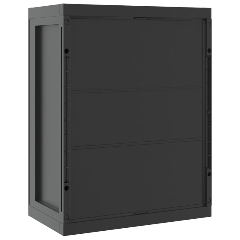 Casa si Gradina - Mobilier - Dulapuri si sifoniere - Dulapuri - Dulap depozitare de exterior, negru, 65x37x85 cm, PP - Infinity.ro