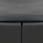 Casa si Gradina - Mobilier - Dulapuri si sifoniere - Dulapuri - Dulap depozitare de exterior, negru, 65x37x85 cm, PP - Infinity.ro