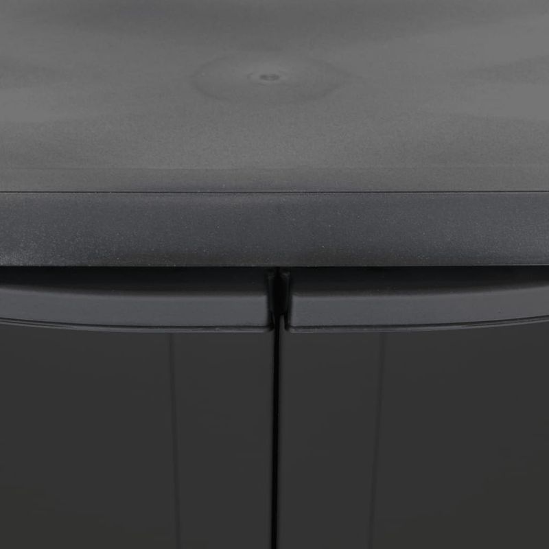 Casa si Gradina - Mobilier - Dulapuri si sifoniere - Dulapuri - Dulap depozitare de exterior, negru, 65x37x85 cm, PP - Infinity.ro