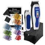 Ingrijire personala si Cosmetice - Aparate & accesorii ingrijire personala - Aparate de ras si tuns - Aparate de tuns - Wahl Masina tuns/trimmer/accesorii „Color Pro Combo”, 15 piese - Infinity.ro