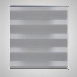 Casa si Gradina - Textile si covoare - Rulouri si jaluzele - Jaluzea tip zebra, 100 x 175 cm, gri - Infinity.ro