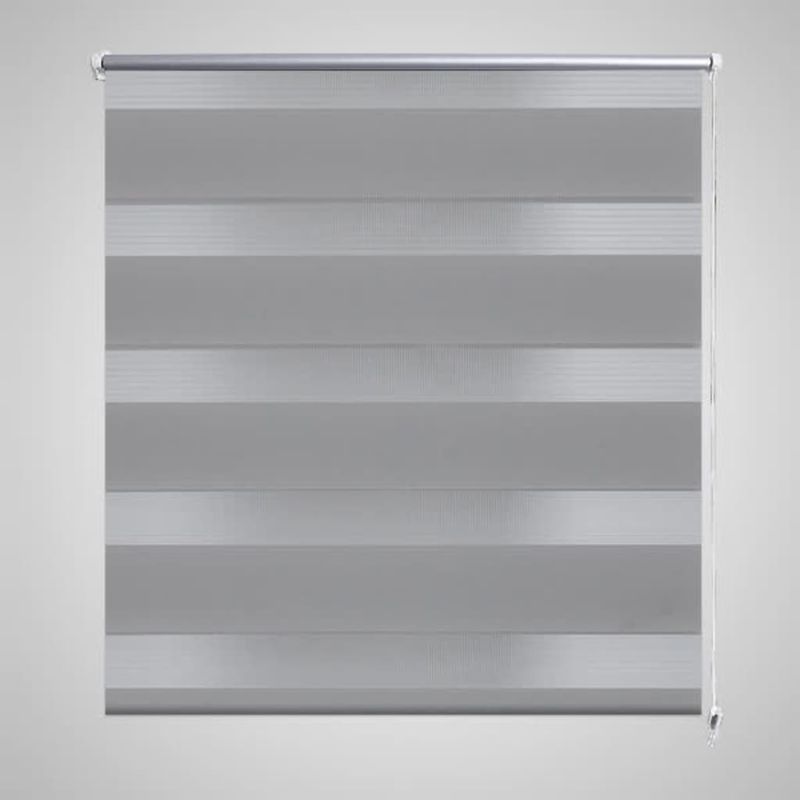 Casa si Gradina - Textile si covoare - Rulouri si jaluzele - Jaluzea tip zebra, 100 x 175 cm, gri - Infinity.ro