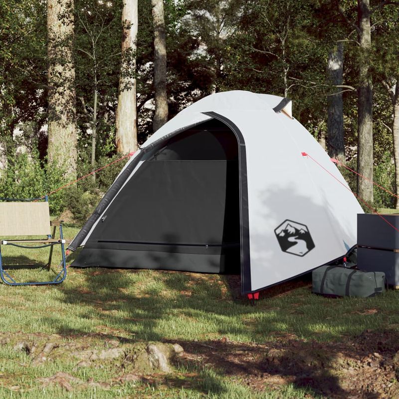 Sport si Outdoor - Camping - Corturi camping - Cort camping, 2 persoane, alb, tesatura opaca, impermeabil - Infinity.ro
