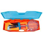 Sport si Outdoor - Sporturi cu paleta - Badminton - Echipamente de badminton - Get & Go Set de jocuri de badminton instant, albastru si portocaliu - Infinity.ro