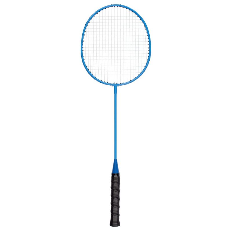 Sport si Outdoor - Sporturi cu paleta - Badminton - Rachete si fluturasi badminton - Get & Go Set de jocuri de badminton instant, albastru si portocaliu - Infinity.ro