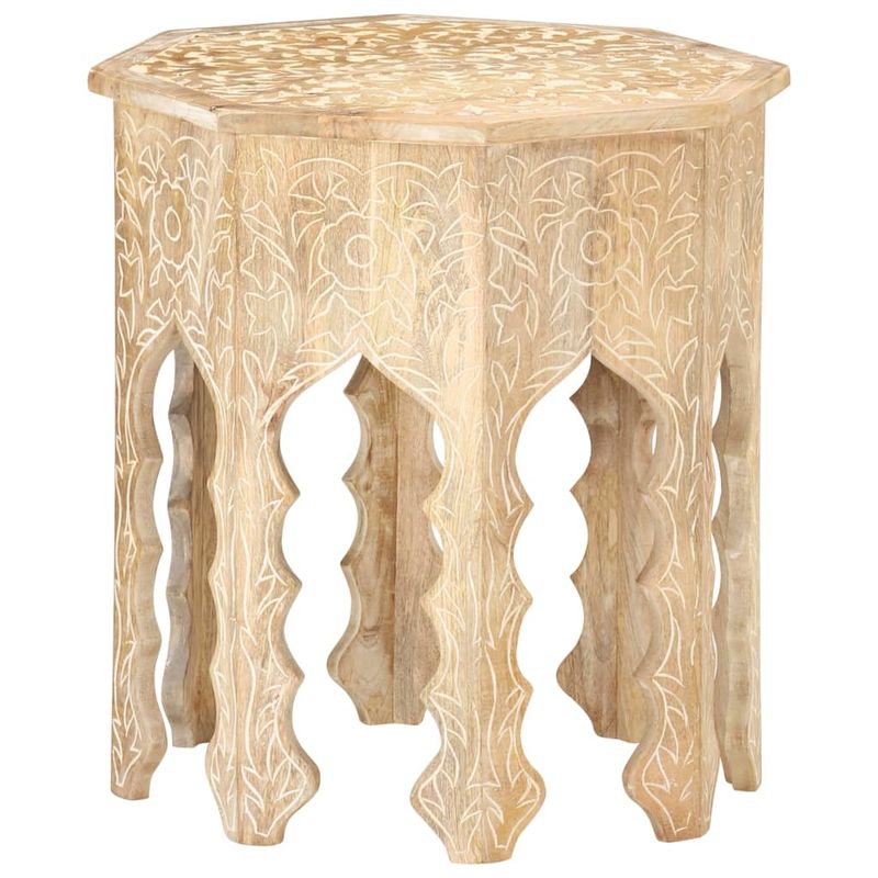 Casa si Gradina - Mobilier - Mese si birouri - Mese living - Masa laterala, Ø48 cm, lemn masiv de mango - Infinity.ro