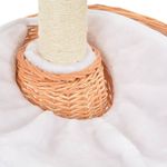 Petshop - Accesorii petshop - Jucarii animale - Ansambluri de joaca - Ansamblu pentru pisici stalp funie sisal natural lemn salcie - Infinity.ro