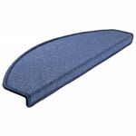 Casa si Gradina - Textile si covoare - Covoare - Covoare casa - Covorase pentru trepte scara, 15 buc., albastru, 65x24x4 cm - Infinity.ro