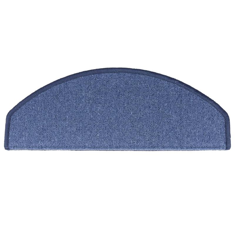 Casa si Gradina - Textile si covoare - Covoare - Covoare casa - Covorase pentru trepte scara, 15 buc., albastru, 65x24x4 cm - Infinity.ro