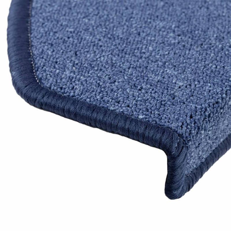Casa si Gradina - Textile si covoare - Covoare - Covoare casa - Covorase pentru trepte scara, 15 buc., albastru, 65x24x4 cm - Infinity.ro