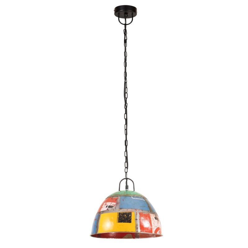 Casa si Gradina - Corpuri si surse de iluminat - Lustre si pendule - Lustra industriala vintage, 25 W, multicolor, rotund, 31 cm E27 - Infinity.ro